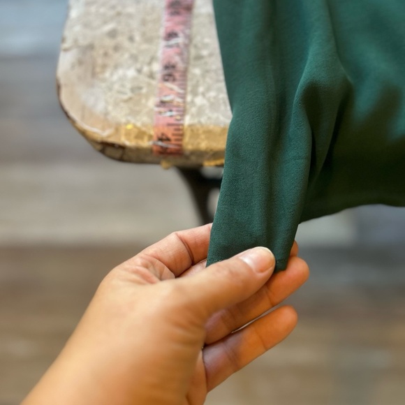 Shesrarr 4XL Smocked Boho Green Long Sleeve Dress - Picture 8 of 11